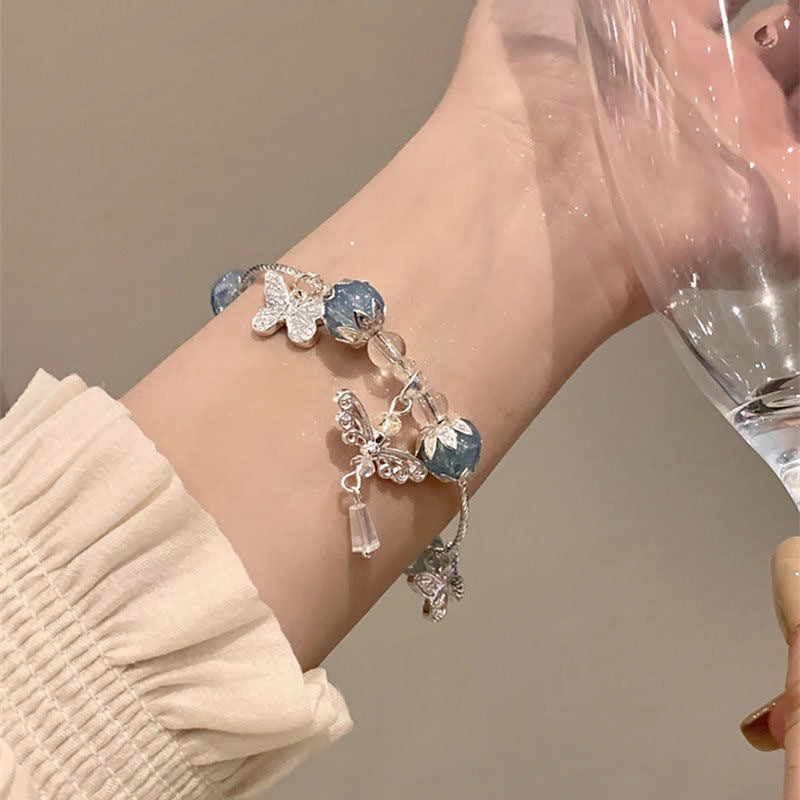 A New-Style Fashionable And Ethereal Jewelry Featuring Same Burst Floral Bracelet As on Xiaohongshu Your Best Friend'S Birthday