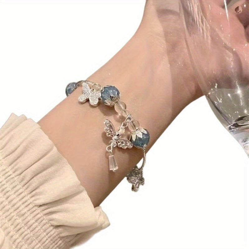 A New-Style Fashionable And Ethereal Jewelry Featuring Same Burst Floral Bracelet As on Xiaohongshu Your Best Friend'S Birthday