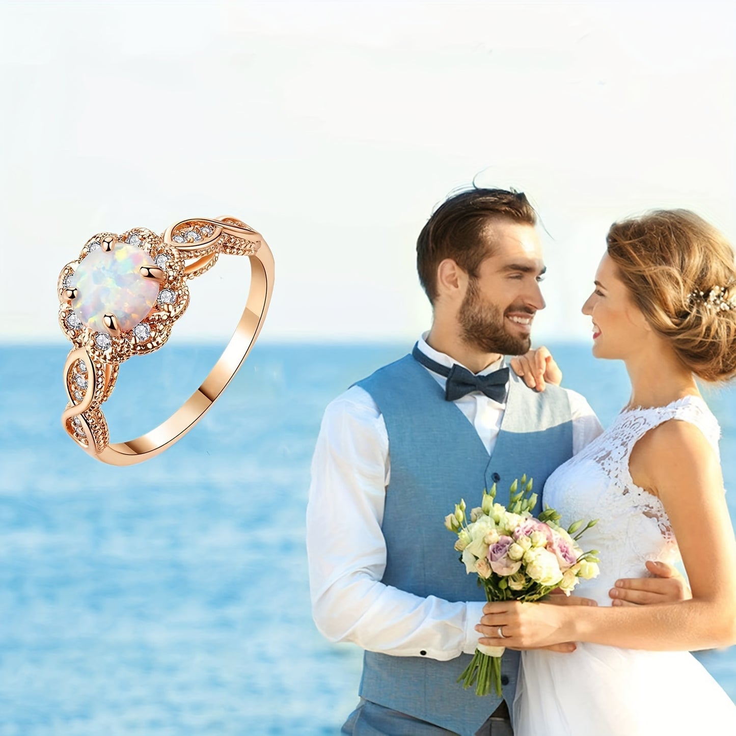 Yellow Golden Plated Ring for Women 925 Sterling Silvery Wedding Band with Moissanite Moissanite And Infinity Design Perfect for Engagement Gifts Ideal Gift for Women
