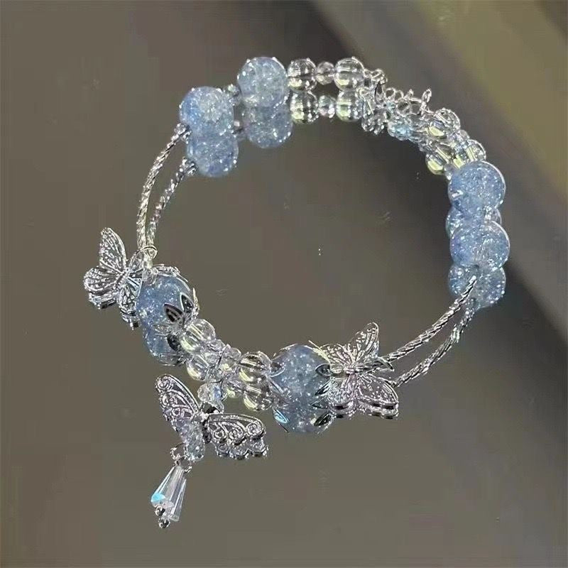 A New-Style Fashionable And Ethereal Jewelry Featuring Same Burst Floral Bracelet As on Xiaohongshu Your Best Friend'S Birthday
