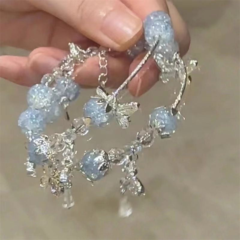 A New-Style Fashionable And Ethereal Jewelry Featuring Same Burst Floral Bracelet As on Xiaohongshu Your Best Friend'S Birthday