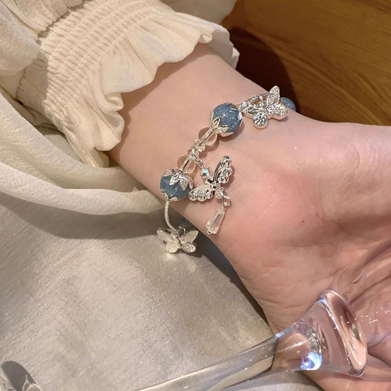 A New-Style Fashionable And Ethereal Jewelry Featuring Same Burst Floral Bracelet As on Xiaohongshu Your Best Friend'S Birthday